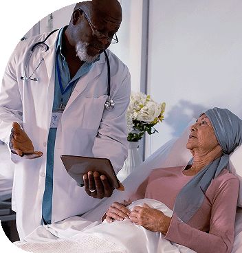 Doctor Discussing Genetic Testing for MBC