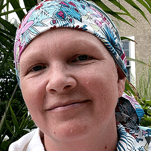 Linda, diagnosed with metastatic breast cancer