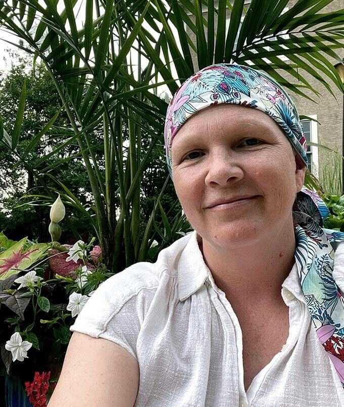 Linda, diagnosed with metastatic breast cancer